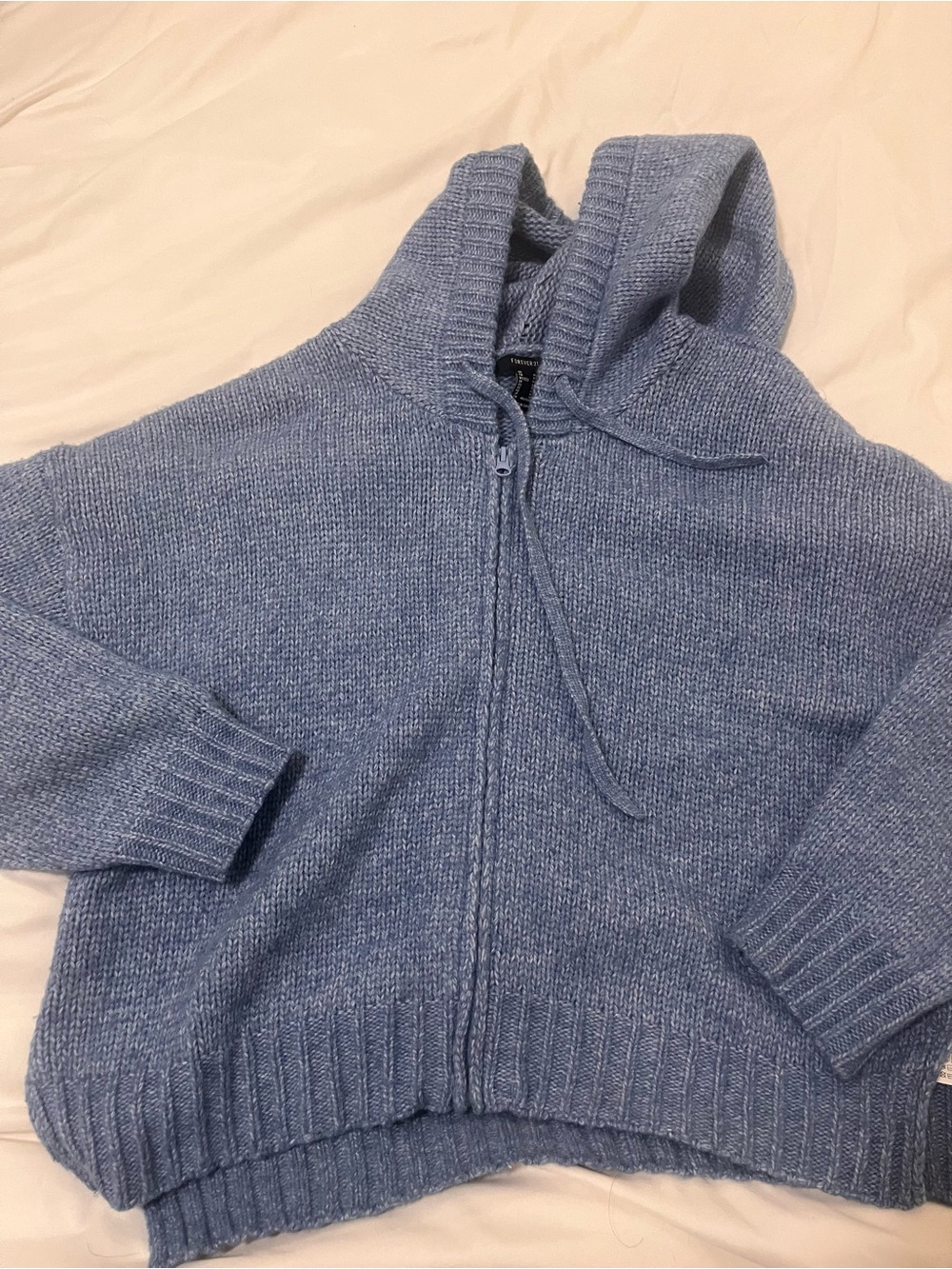 Women’s knitted Hooded Zip Knit Jacket
